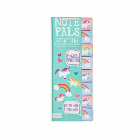 Agende - Set index si notite autoadezive, Note Pals Unicorni magici