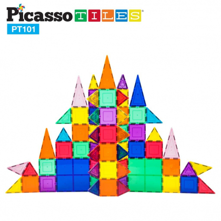 Jocuri magnetice - Picasso Tiles 101