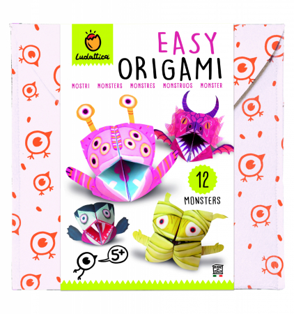 Jocuri creative - Set Origami incepatori - Monstri