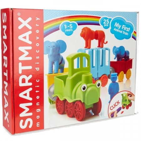 Jocuri magnetice - Set SMARTMAX My First - Animal Train