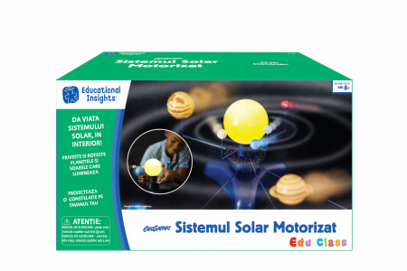 Jucării științifice și experimente - Sistem solar motorizat - Lb. Romana
