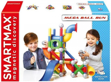 Cadouri 3 ani - Smartmax-SMARTMAX "PLAY" - Ball Run Fun - Mega Ball Run