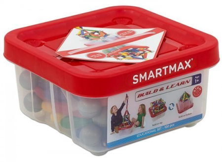 Jocuri educative - SmartMax Set Build & Learn (100 piese)