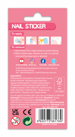 Stickere pentru unghii cu sclipici - Unicorni [3]