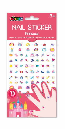 PROMOȚII - Stickere pentru unghii - Printesa