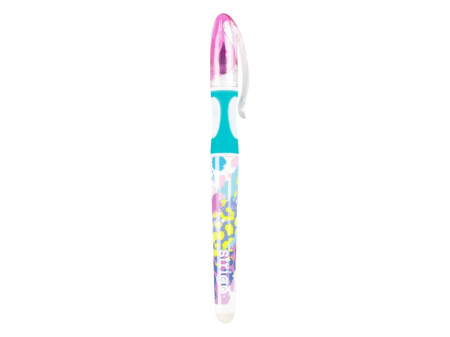 Stilou Strigo cu cerneală albastra, cu ștergere prin frictiune, roz [1]