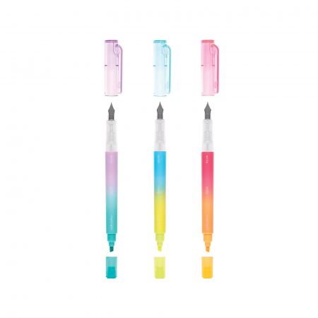 Stilouri duble 2 in 1 cu marker, Writer's Duo - set de 3 [1]