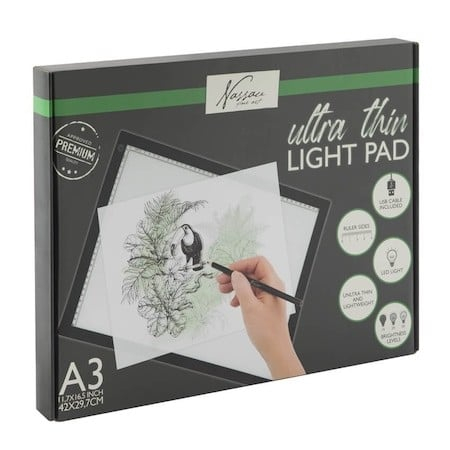 Jucării copii 10+ - Tableta iluminata pentru desen, A3, cu cablu usb
