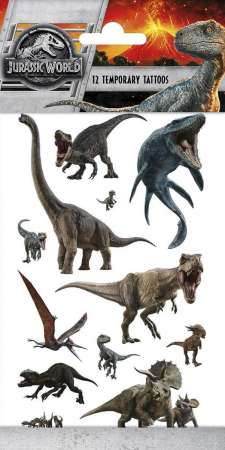 Idei de cadouri - Tatuaje Lumea dinozaurilor, Jurassic World