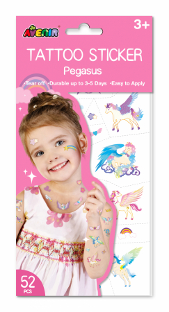 Pictura pe față și tatuaje pentru copii - Tatuaje Pegas