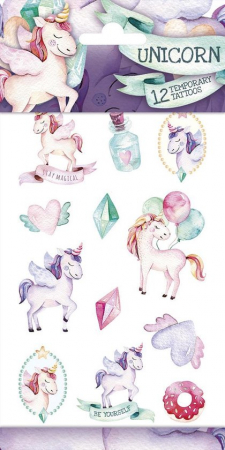 Idei de cadouri - Tatuaje unicorni