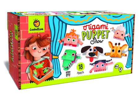 Jocuri educative - Teatrul de marionete Origami