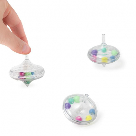 Titirez transparent cu bile colorate [2]