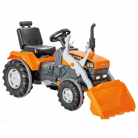 Jucării exterior - Tractor cu pedale Pilsan Super Excavator 07-297 orange