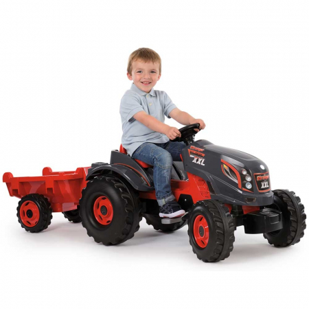 Tractor cu pedale si remorca Smoby Stronger XXL [4]