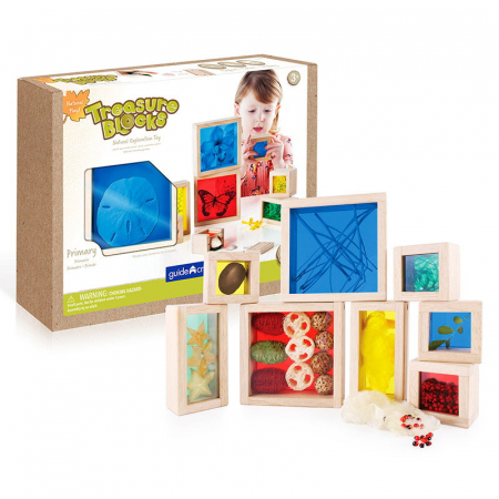 Jucării Montessori - Treasure Blocks Colors, Guidecraft
