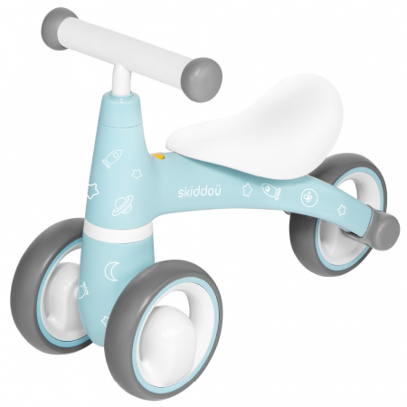 Triciclete - Tricicleta Skiddou Berit Ride-On, Sky High, Bleu