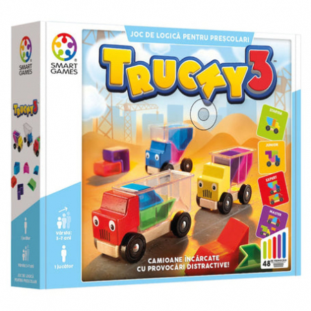 Jocuri educative - Trucky 3, joc de logica cu 48 de provocari, editie lb. Romana