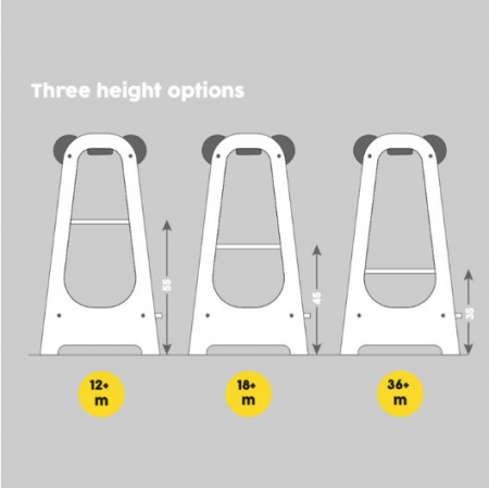 Turn de invatare MamaToyz Learning Tower din lemn, Catelus [2]