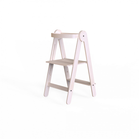 Turn de invatare pliabil MamaToyz Learning Tower din lemn, Natur [1]