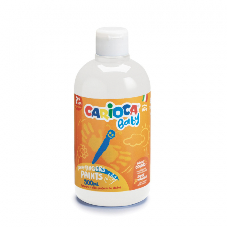 Vârstă - Vopsea Lavabila Carioca Baby Finger Paint 2+, 500ml