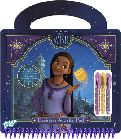 Halloween - Carte cu activitati creative Disney Wish