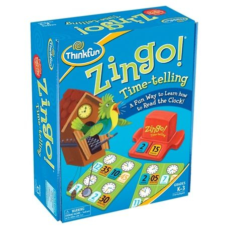 Jucării copii 5-6 ani - Zingo Time Telling