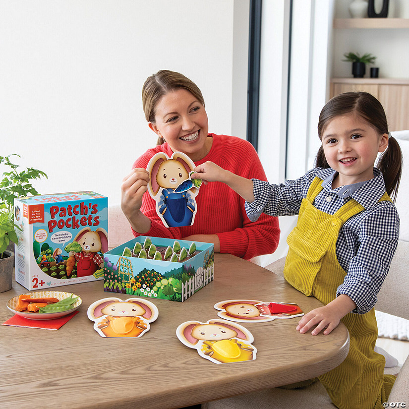 Joc de potrivire Buzunarele iepurasilor, Patch,  s Pockets Color Matching Game [1]