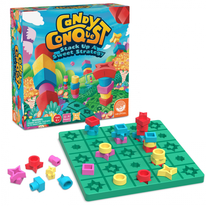 Joc de societate pentru copii – Intrecerea bomboanelor – Candy Conquest, Mindware Jucarii copii si jocuri educative