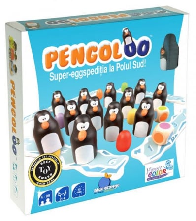 Pengoloo wood - joc de strategie cu pinguini, cu piese din lemn