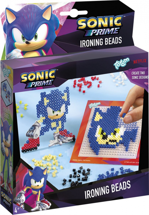 Set creativ DIY Tablouri cu margele de calcat, Sonic Prime