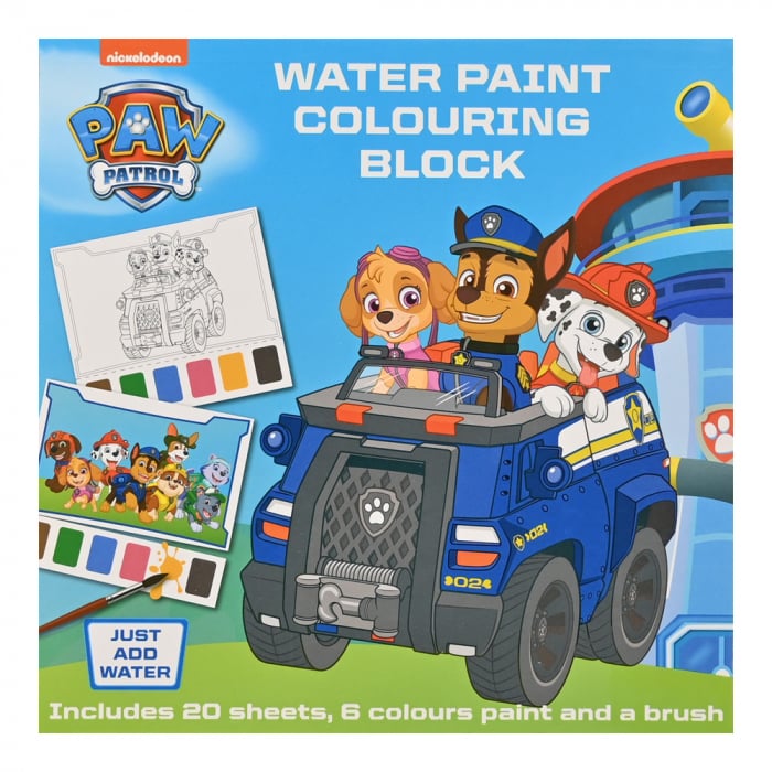 Set creativ pictura cu apa Paw Patrol