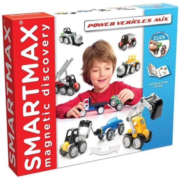 Set Vehicule SMARTMAX PLAY - Power Vehicles Mix