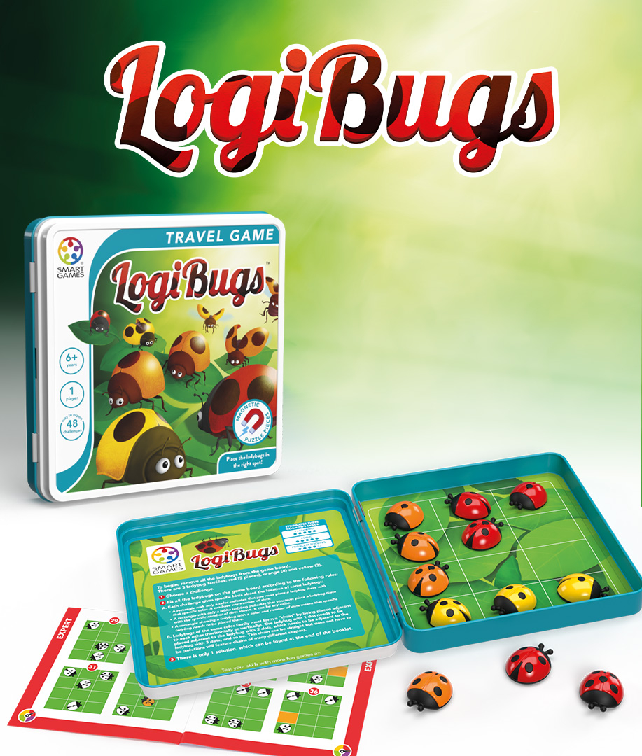 Jucarii copii si jocuri educative - Joc de logica, Logi bugs, Smart Games