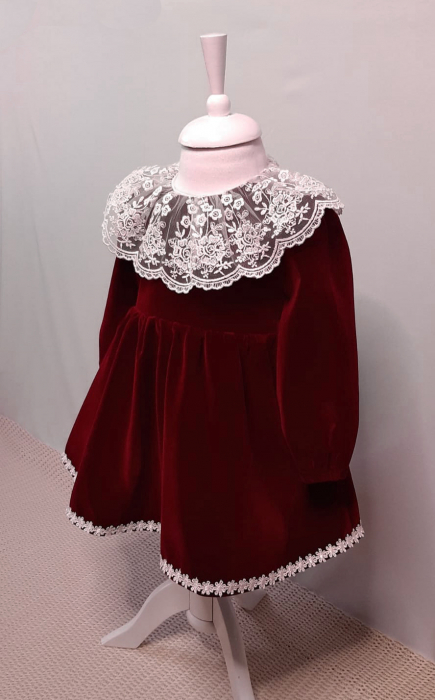 Rochie Vintage Bordo [2]