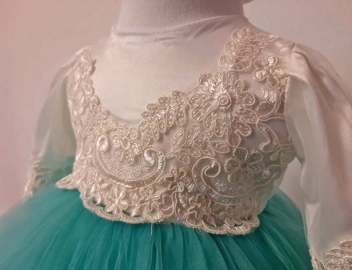 Rochie Ducesa ~ verde aqua [3]