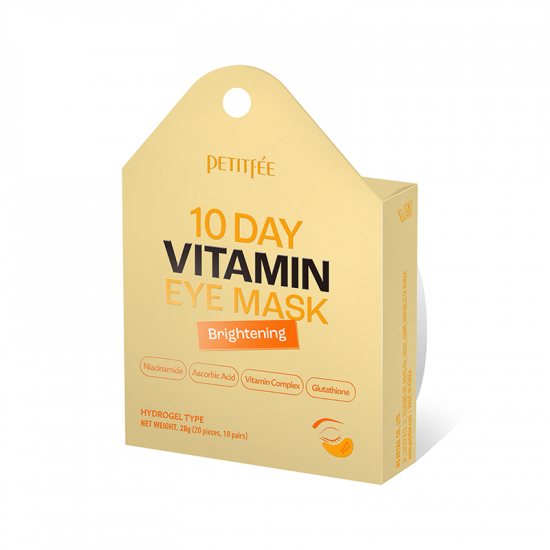 10 Days – Plasturi de hidrogel pentru ochi cu vitamine (20 buc) | Petitfee [1]