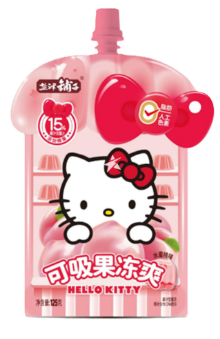 Hello Kitty Peach Konjak Jelly 125g [1]