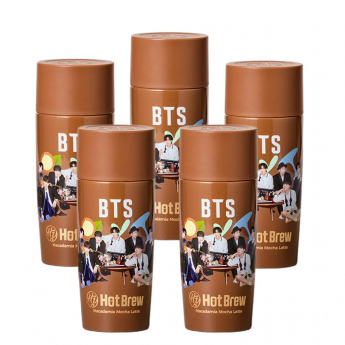 BTS Coffee Macadamia Mocha Latte Hot Brew 270ml HY [1]