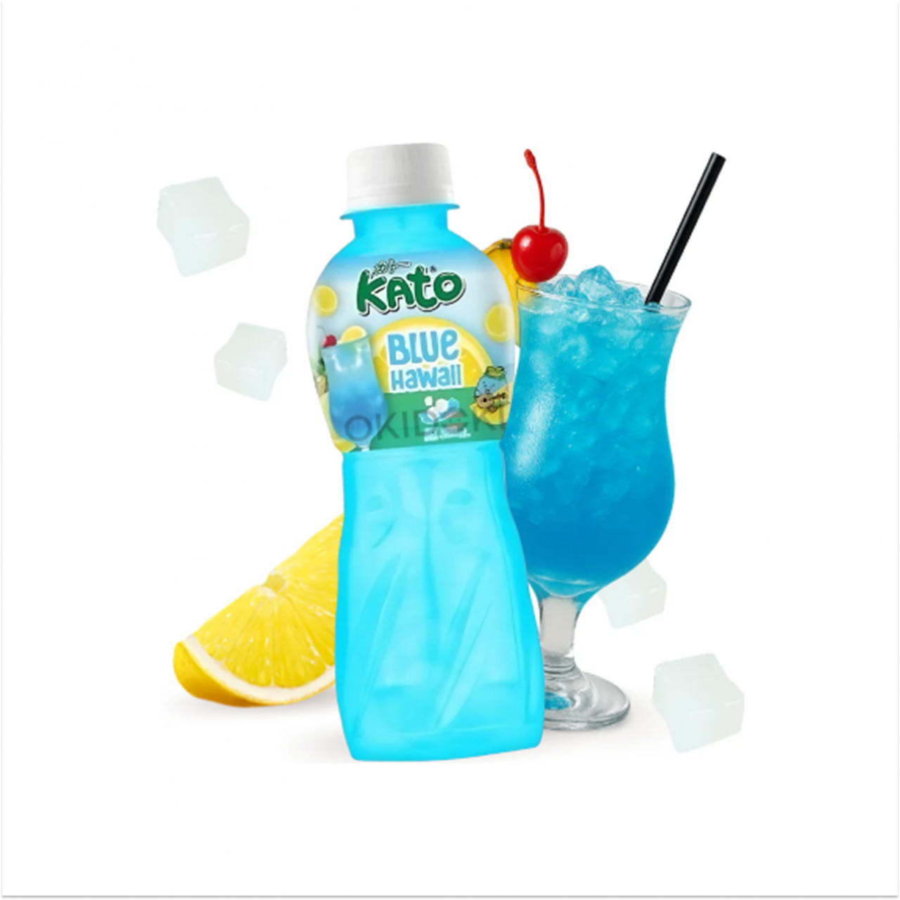 Blue Hawaii Juice 320ml Kato [1]