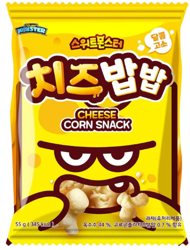 Cheese Corn 55g Sweet Monster [1]
