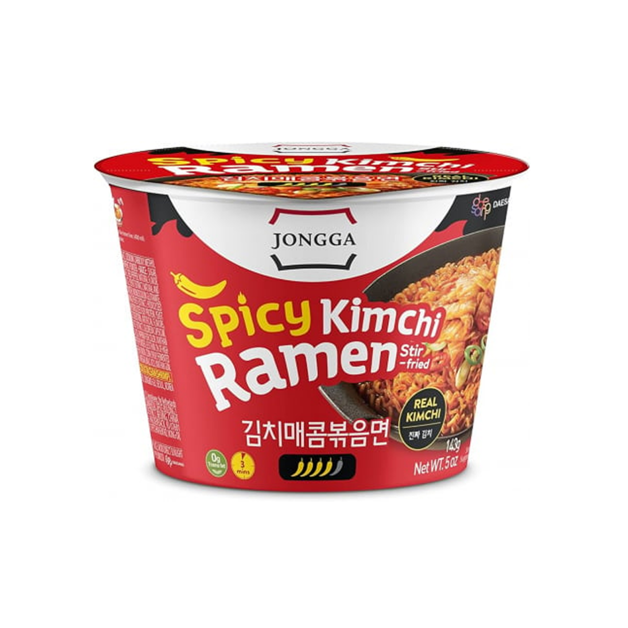 Fried Kimchi Big Cup 143g Jongga [1]