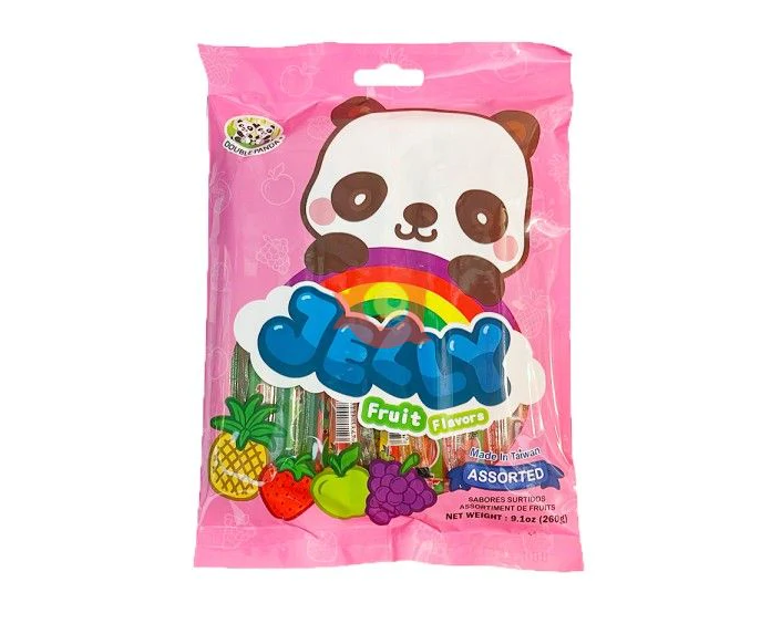 Jelly Straws Assorted Fruit 300g DP [1]