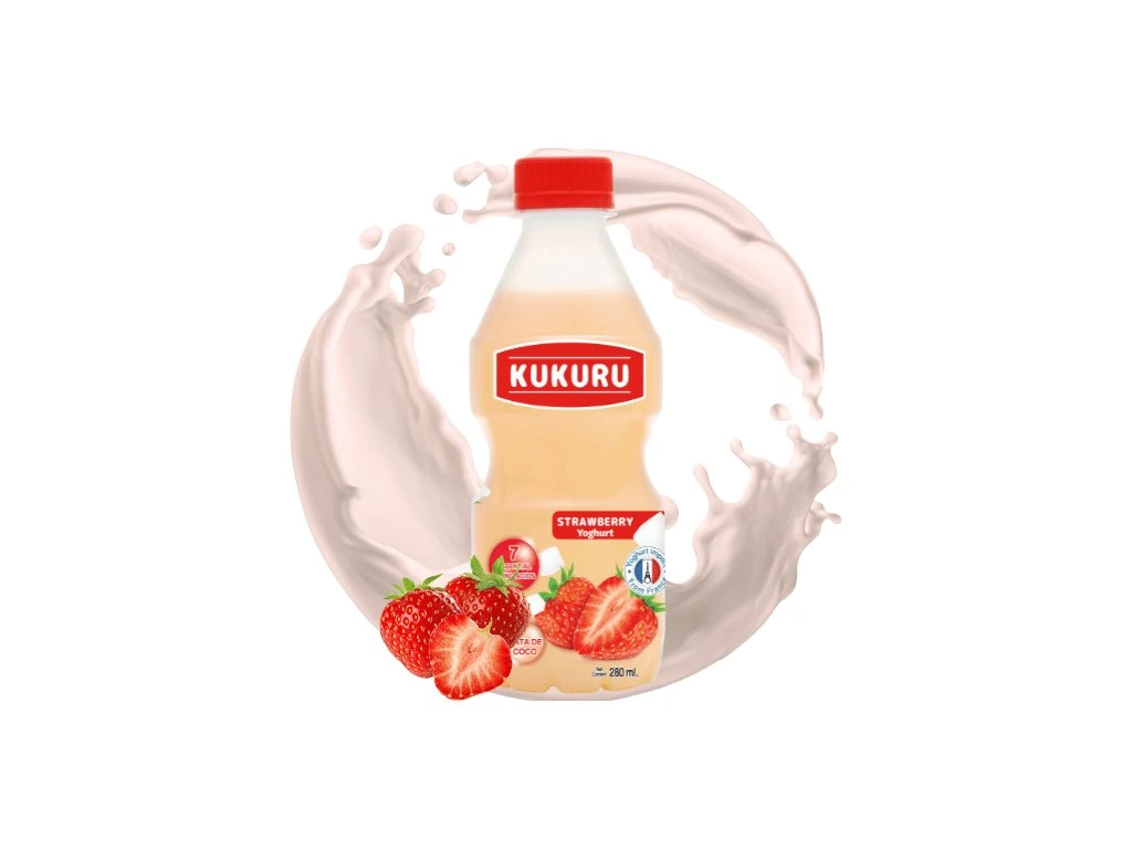 Kukuru Strawberry Yoghurt Juice [1]