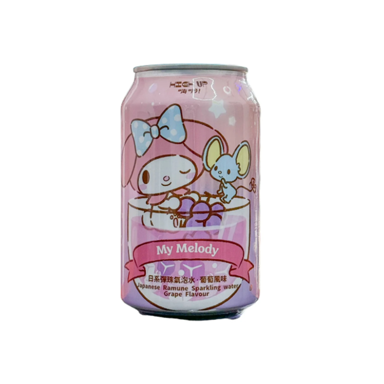 Kuromi Grape Sparkling Ramune 330ml Highup [1]