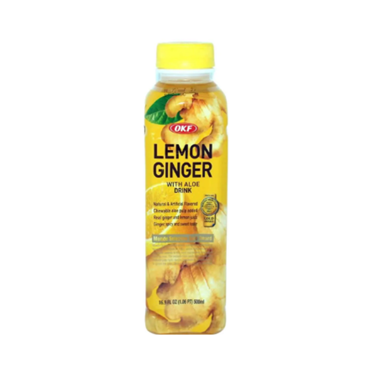 Lemon Ginger Drink with Aloe 500 ML OKF [1]