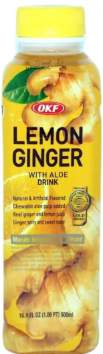 Lemon Ginger Drink with Aloe 500 ML OKF [1]