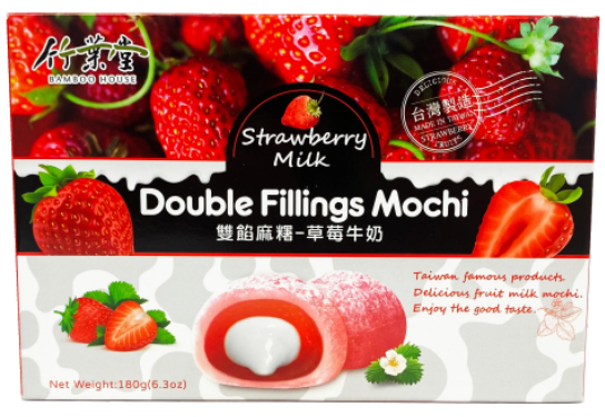 Mochi Double Filling Strawberry 180g [1]