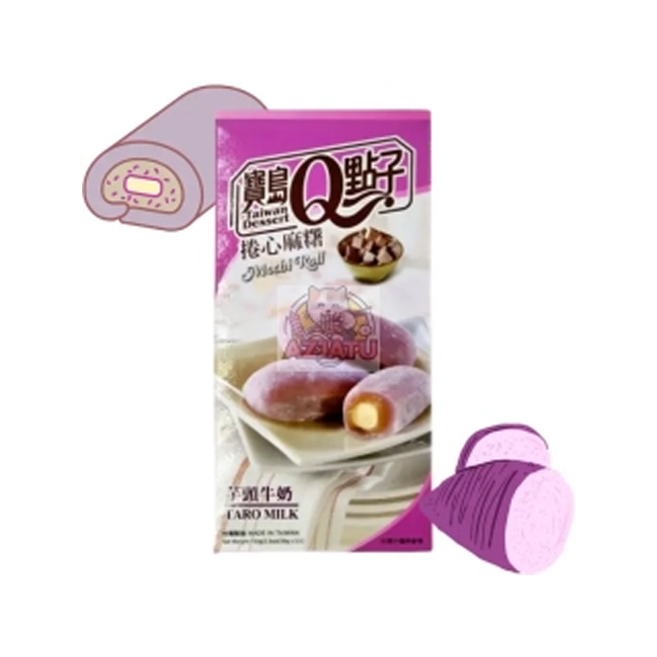 Mochi Taro Milk Roll 150g Q [1]