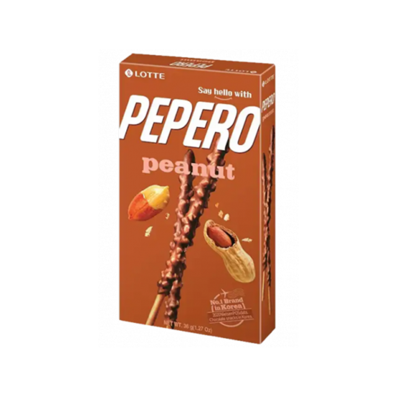 Pepero Peanut 36g Lotte [1]